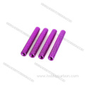 Custom aluminum spacer female threaded round standoff